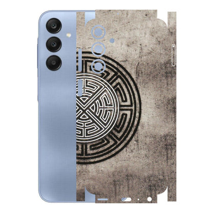 Samsung A/S Series Phone Skins (All Models) - Mysterious Circular Design - 3D Embossed Finish (L-63) Samsung Galaxy A25 (5G)