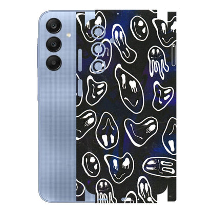 Samsung A/S Series Phone Skins (All Models) - Distorted Smileys - 3D Embossed Finish (L-92) Samsung Galaxy A25 (5G)
