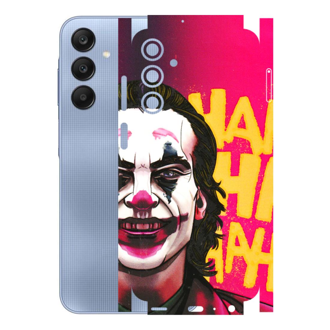 Samsung A/S Series Phone Skins (All Models) - Joker Evil Laugh - 3D Embossed Finish (L-97) Samsung Galaxy A25 (5G)