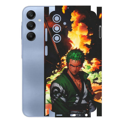 Samsung A/S Series Phone Skins (All Models) - Roronoa Zoro - Matte Finish (M-102) Samsung Galaxy A25 (5G)