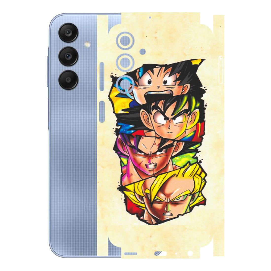Samsung A/S Series Phone Skins (All Models) - Angry Multi Anime - Matte Finish (M-113) Samsung Galaxy A25 (5G)
