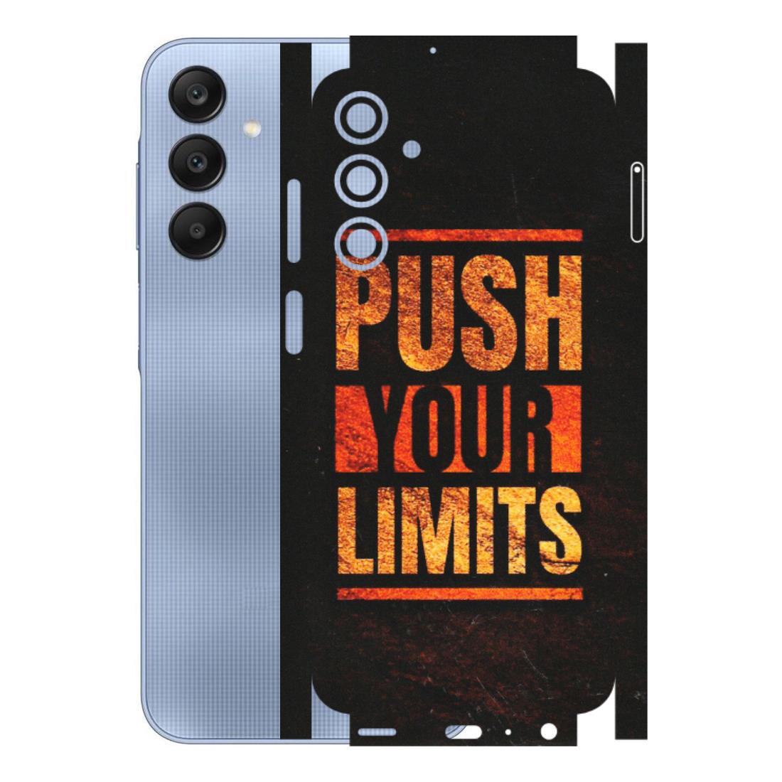 Samsung A/S Series Phone Skins (All Models) - Push Your Limits - Matte Finish (M-118) Samsung Galaxy A25 (5G)