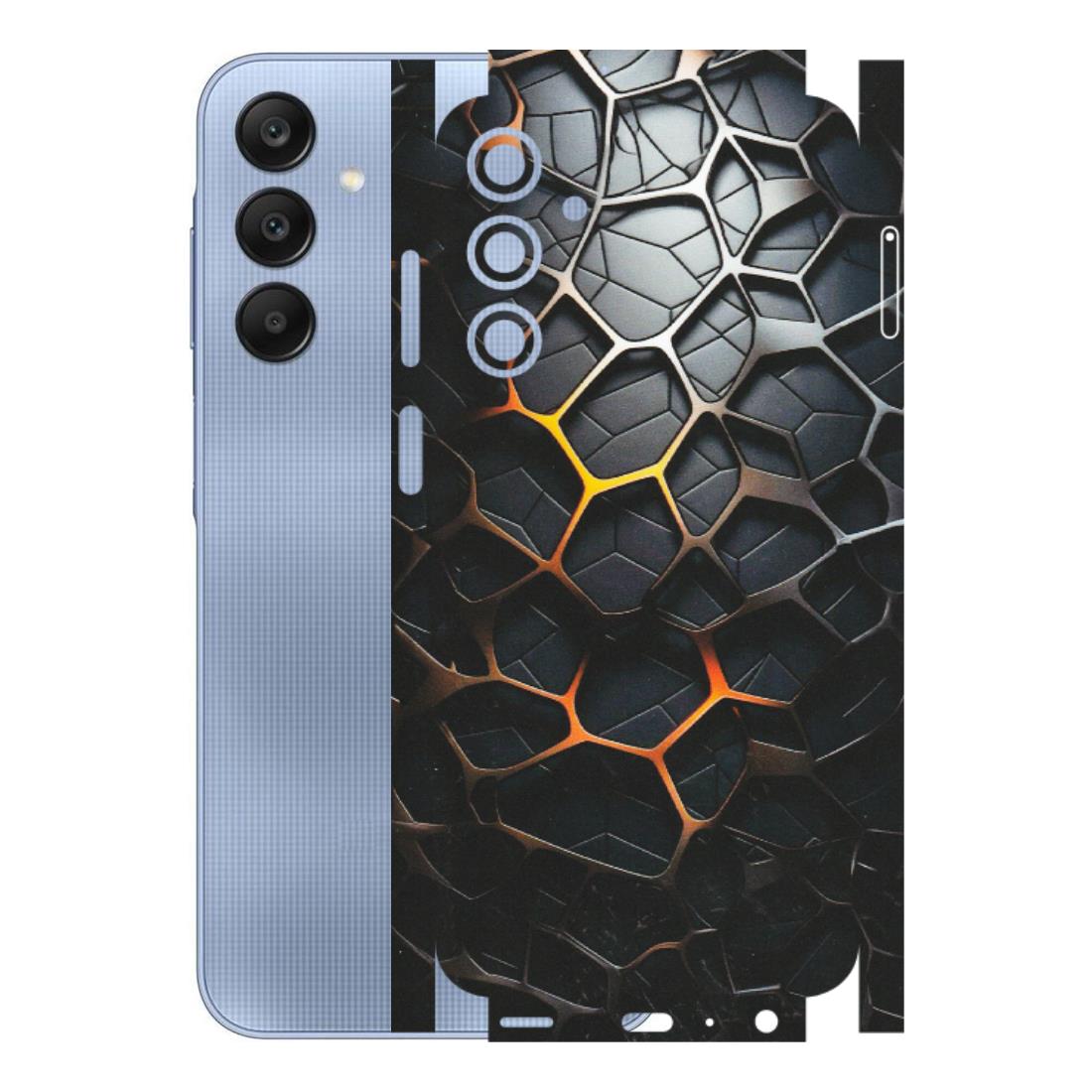 Samsung A/S Series Phone Skins (All Models) - New Abstract Graphite Tiles - Matte Finish (M-130) Samsung Galaxy A25 (5G)