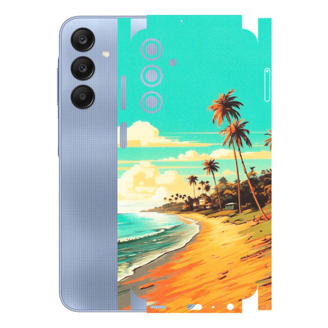 Samsung A/S Series Phone Skins (All Models) - Miami Beach - Matte Finish (M-136) Samsung Galaxy A25 (5G)