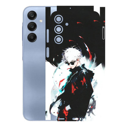Samsung A/S Series Phone Skins (All Models) - Gojo Powerful Charater Kaisen Anime - Matte Finish (M-144) Samsung Galaxy A25 (5G)