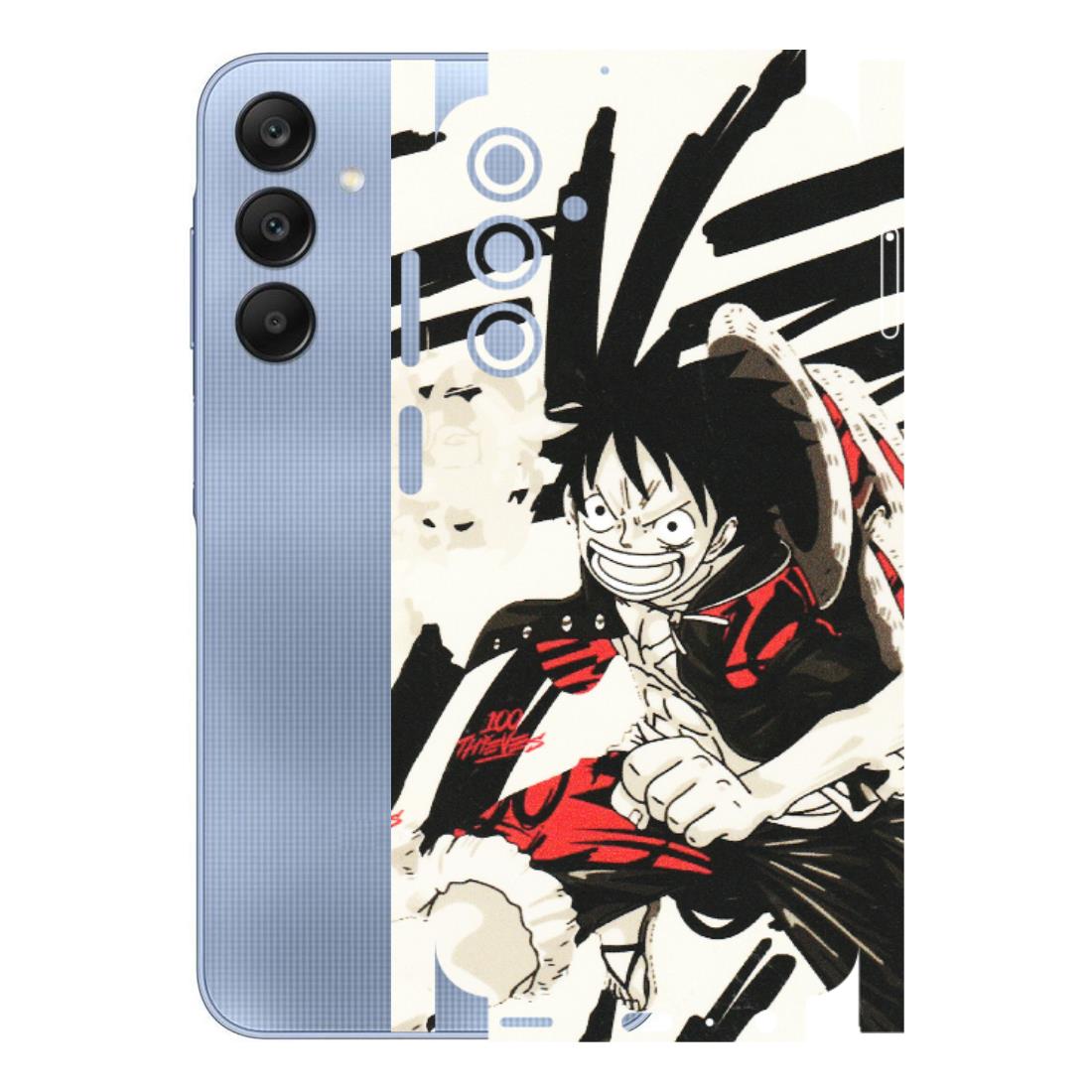 Samsung A/S Series Phone Skins (All Models) - Monkey D.Luffy Manga Anime - Matte Finish (M-145) Samsung Galaxy A25 (5G)