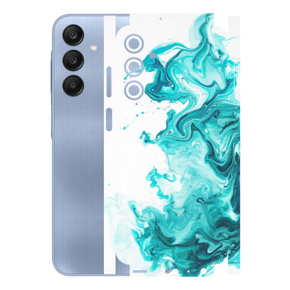 Samsung A/S Series Phone Skins (All Models) - Sky Blue Abstract Colour - Matte Finish (M-146) Samsung Galaxy A25 (5G)