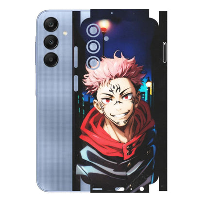 Samsung A/S Series Phone Skins (All Models) - Yuji Itadori Funny Face Anime - Matte Finish (M-152) Samsung Galaxy A25 (5G)