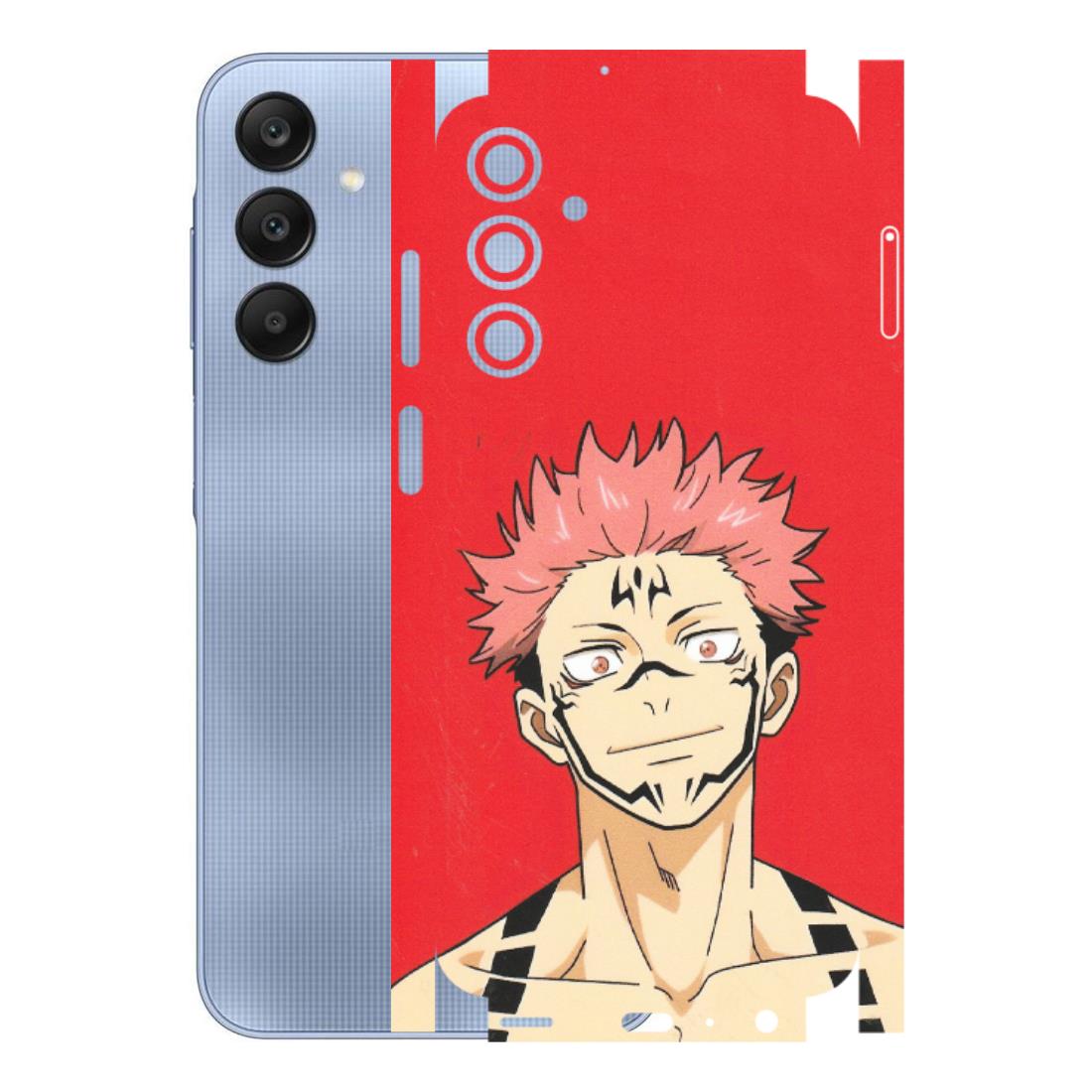 Samsung A/S Series Phone Skins (All Models) - Ryomen Sukuna Fun Anime - Matte Finish (M-153) Samsung Galaxy A25 (5G)