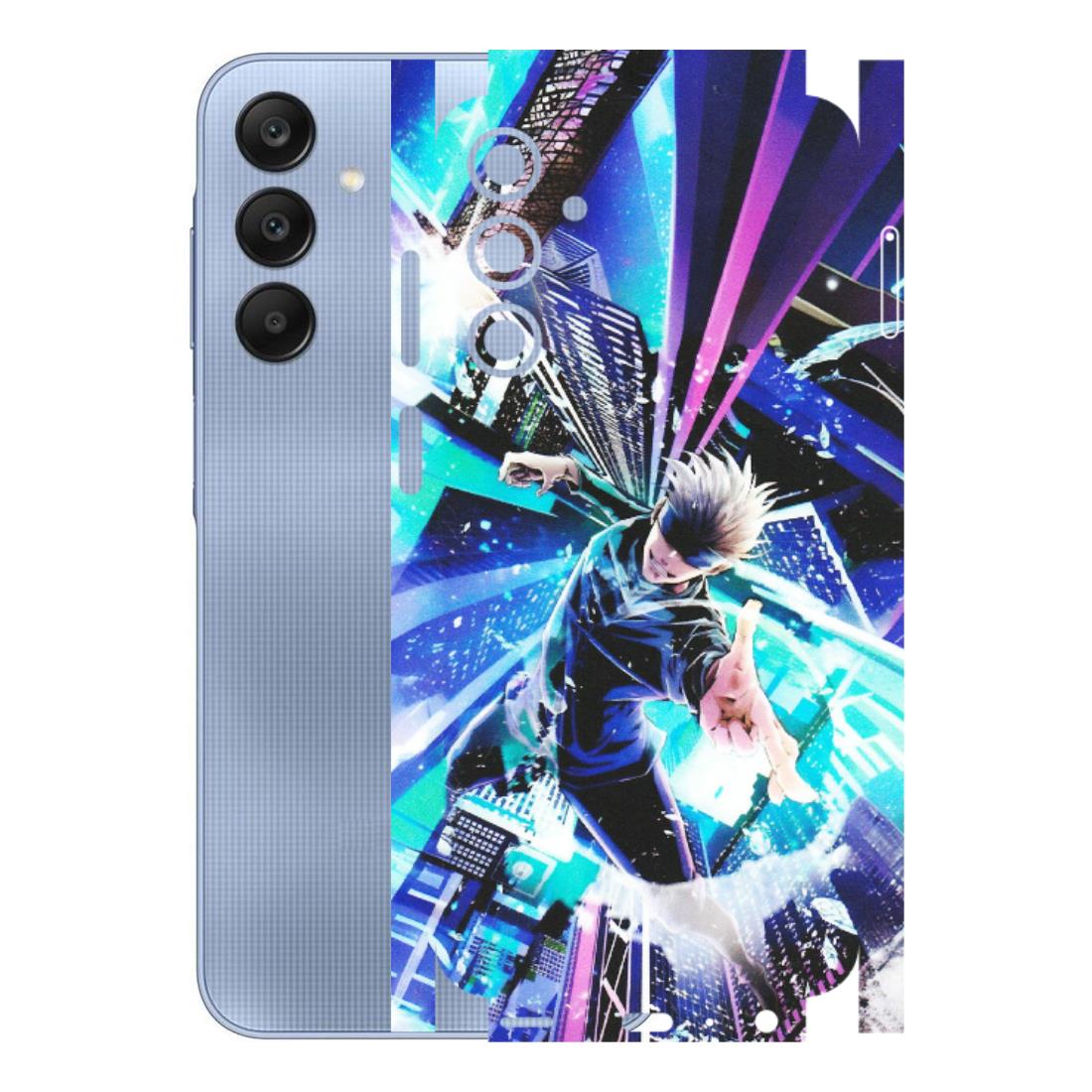 Samsung A/S Series Phone Skins (All Models) - Manga Action Jujustu Kaisen Anime - Matte Finish (M-155) Samsung Galaxy A25 (5G)