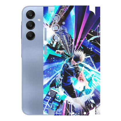 Samsung A/S Series Phone Skins (All Models) - Manga Action Jujustu Kaisen Anime - Matte Finish (M-155) Samsung Galaxy A25 (5G)