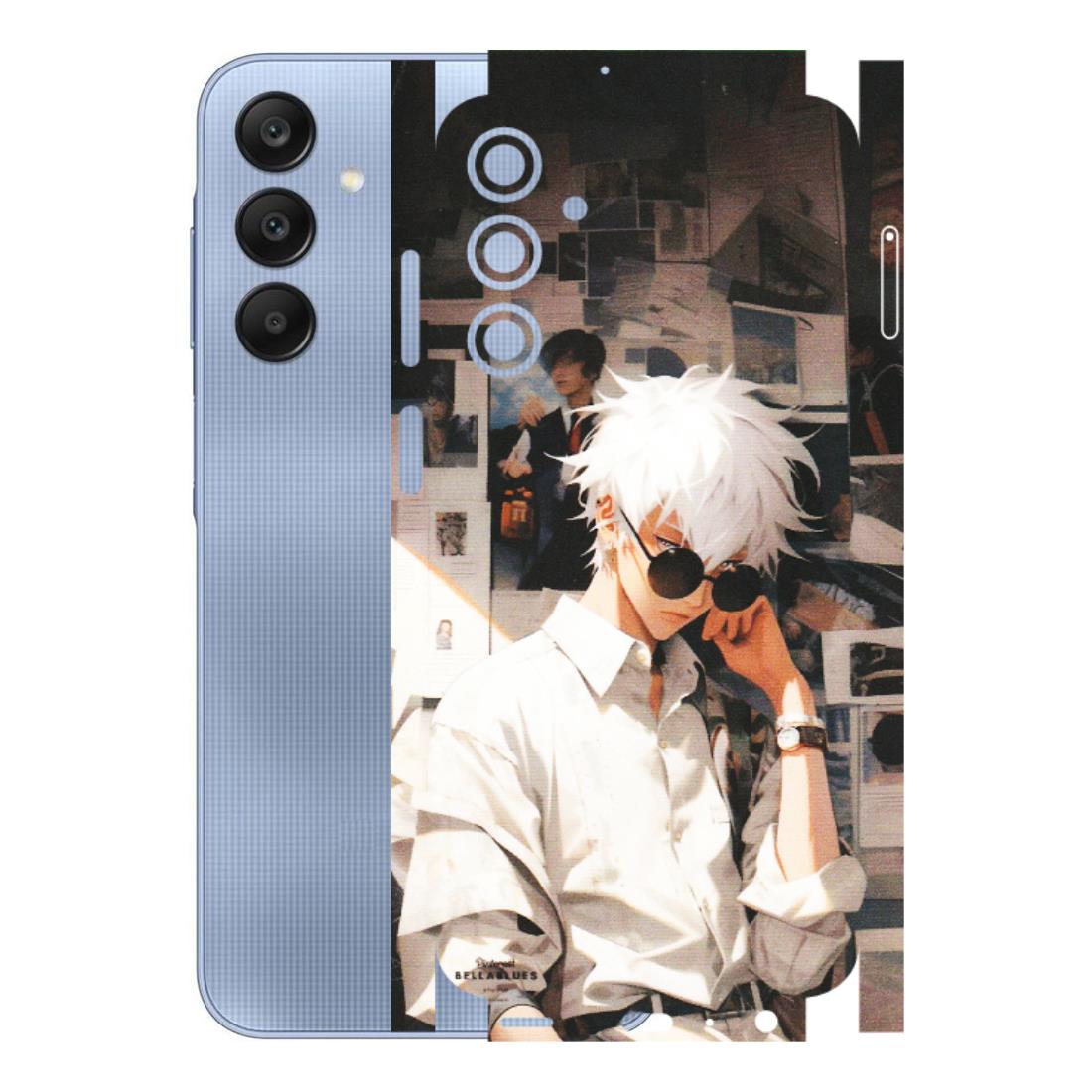 Samsung A/S Series Phone Skins (All Models) - Gojo Satoru Jujustu Kaisen Anime - Matte Finish (M-156) Samsung Galaxy A25 (5G)