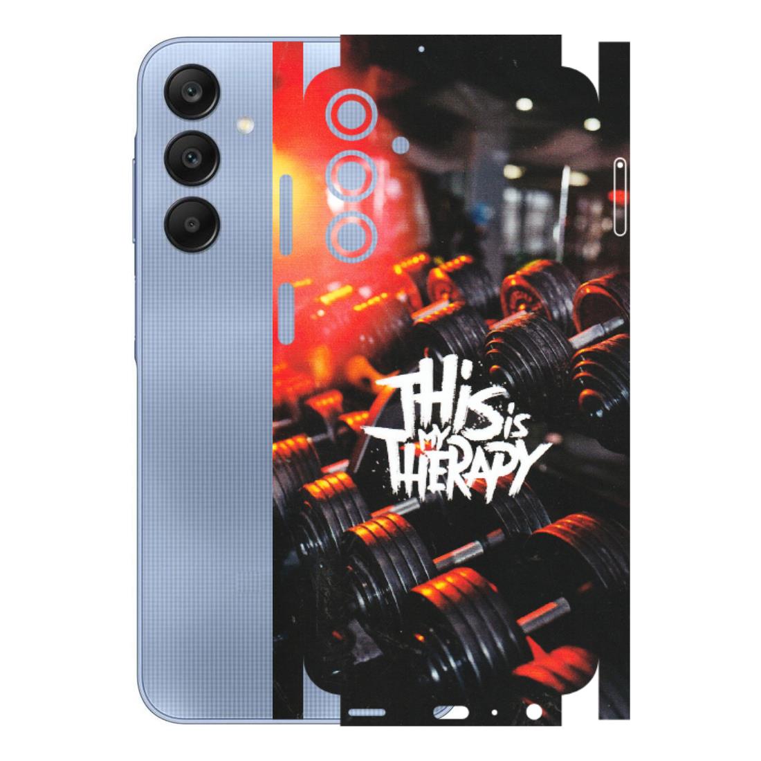 Samsung A/S Series Phone Skins (All Models) - GYM Lover Therapy - Matte Finish (M-160) Samsung Galaxy A25 (5G)