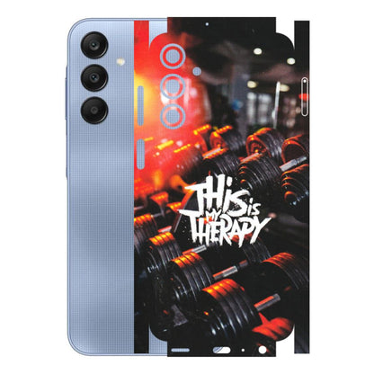 Samsung A/S Series Phone Skins (All Models) - GYM Lover Therapy - Matte Finish (M-160) Samsung Galaxy A25 (5G)