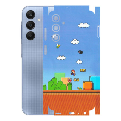 Samsung A/S Series Phone Skins (All Models) - Mario Game Scene - Matte Finish (M-24) Samsung Galaxy A25 (5G)
