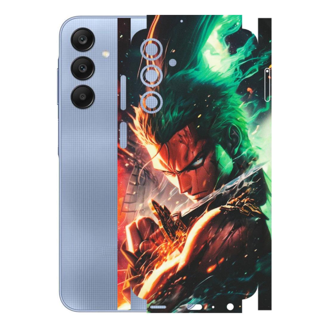 Samsung A/S Series Phone Skins (All Models) - Anime Gojo Sword - Matte Finish (M-32) Samsung Galaxy A25 (5G)