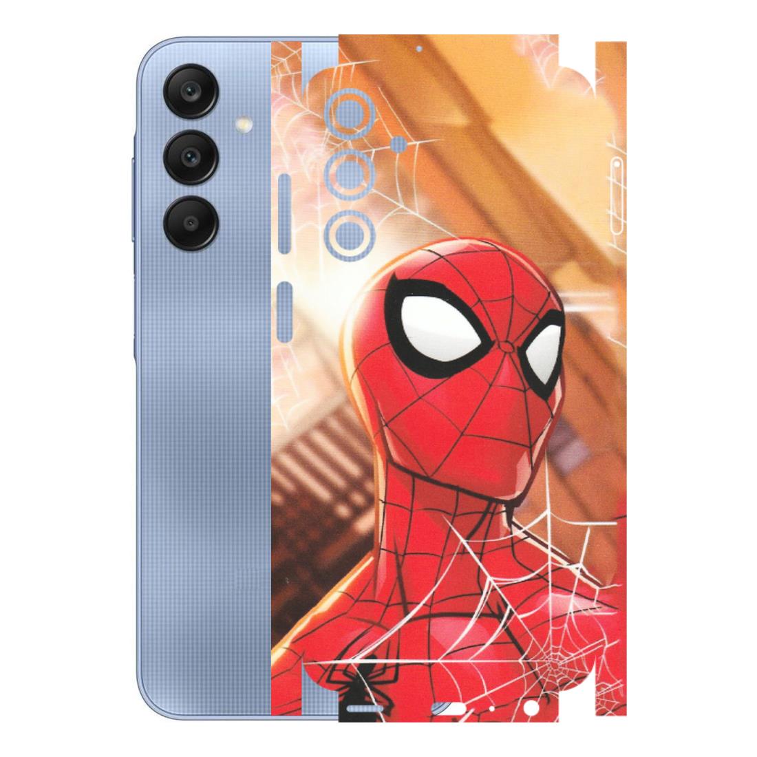 Samsung A/S Series Phone Skins (All Models) - Spiderman Face New - Matte Finish (M-41) Samsung Galaxy A25 (5G)