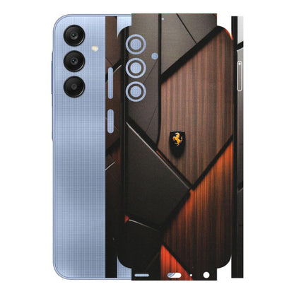 Samsung A/S Series Phone Skins (All Models) - Lambo Beauty Wood Pattern Sober - Matte Finish (M-51) Samsung Galaxy A25 (5G)