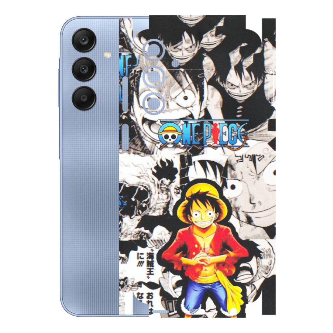Samsung A/S Series Phone Skins (All Models) - One Piece B&W - Matte Finish (M-63) Samsung Galaxy A25 (5G)