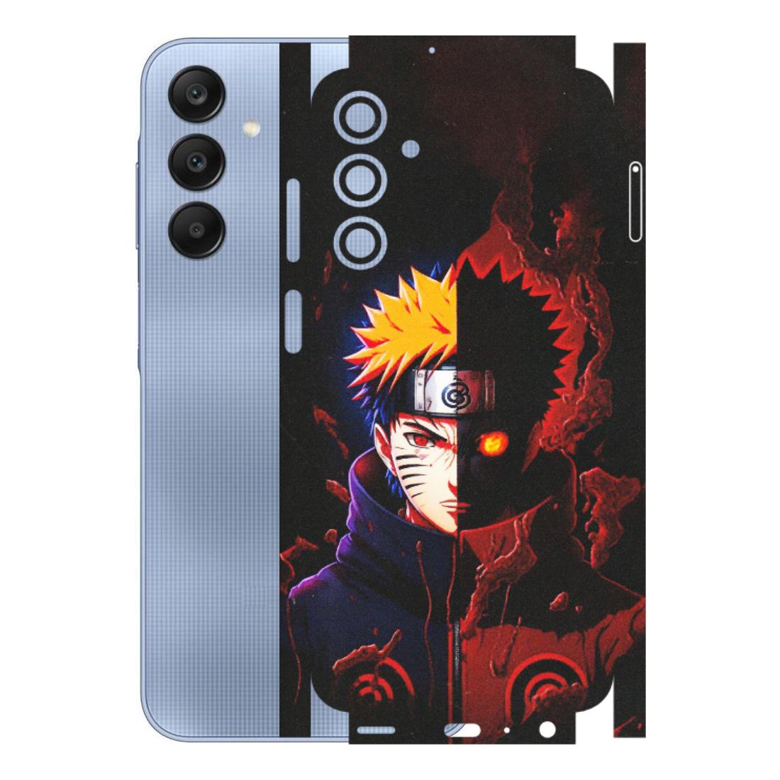 Samsung A/S Series Phone Skins (All Models) - Naruto X Evil - Matte Finish (M-70) Samsung Galaxy A25 (5G)