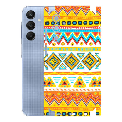 Samsung A/S Series Phone Skins (All Models) - Mexican Abstract - Matte Finish (M-71) Samsung Galaxy A25 (5G)