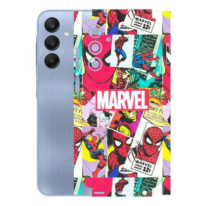 Samsung A/S Series Phone Skins (All Models) - Marvel Comic Spiderman Grafitti - Matte Finish (M-72) Samsung Galaxy A25 (5G)