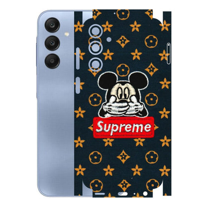 Samsung A/S Series Phone Skins (All Models) - Mickey Supreme - Matte Finish (M-83) Samsung Galaxy A25 (5G)
