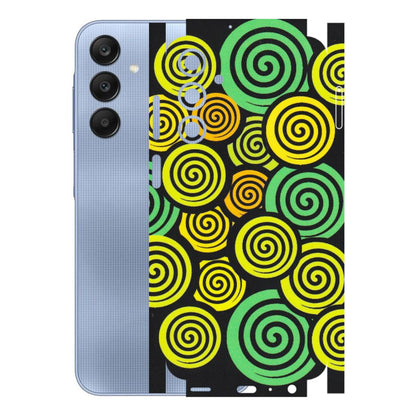 Samsung A/S Series Phone Skins (All Models) - Crazy Spiral - Matte Finish (M-91) Samsung Galaxy A25 (5G)