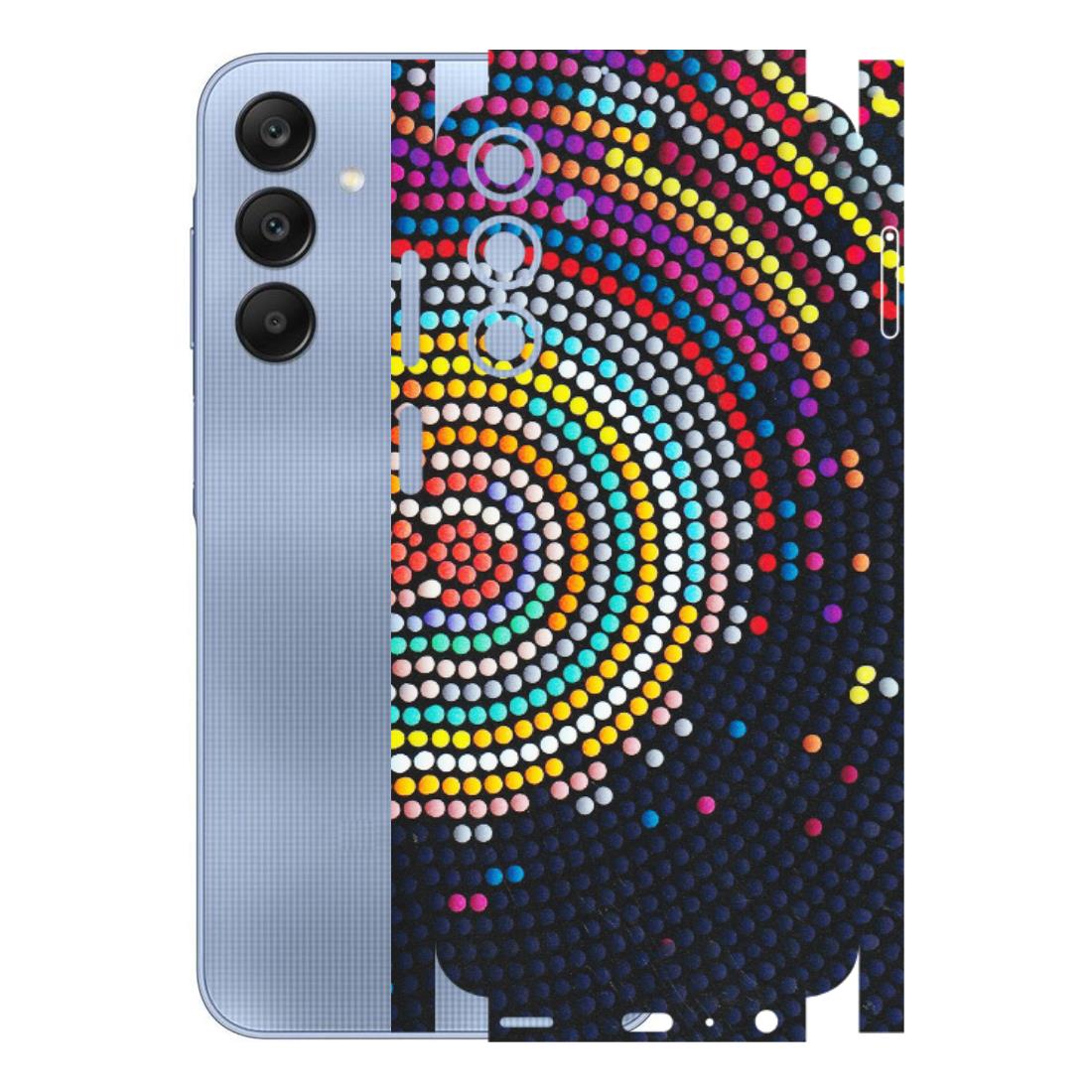 Samsung A/S Series Phone Skins (All Models) - Rainbow Dot Mandala - Matte Finish (M-97) Samsung Galaxy A25 (5G)