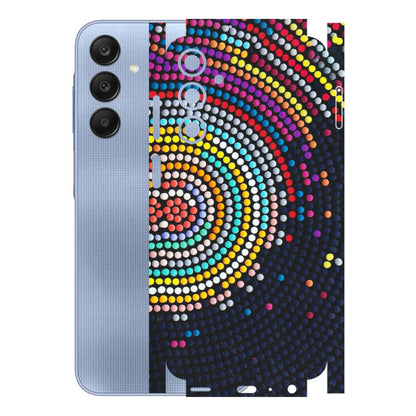 Samsung A/S Series Phone Skins (All Models) - Rainbow Dot Mandala - Matte Finish (M-97) Samsung Galaxy A25 (5G)