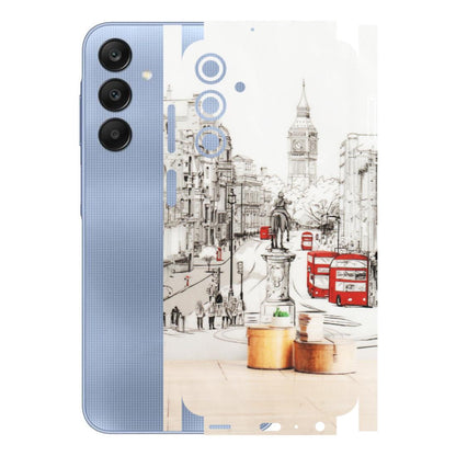 Samsung A/S Series Phone Skins (All Models) - London Street - Transparent Finish (T-02) Samsung Galaxy A25 (5G)