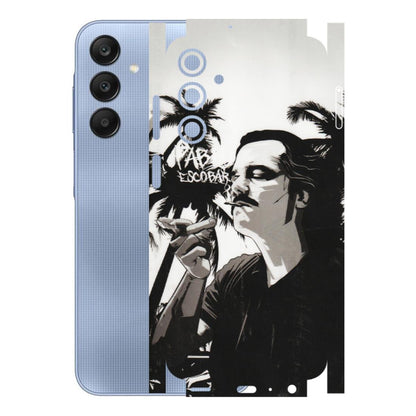Samsung A/S Series Phone Skins (All Models) - Pab Escobar - Transparent Finish (T-05) Samsung Galaxy A25 (5G)