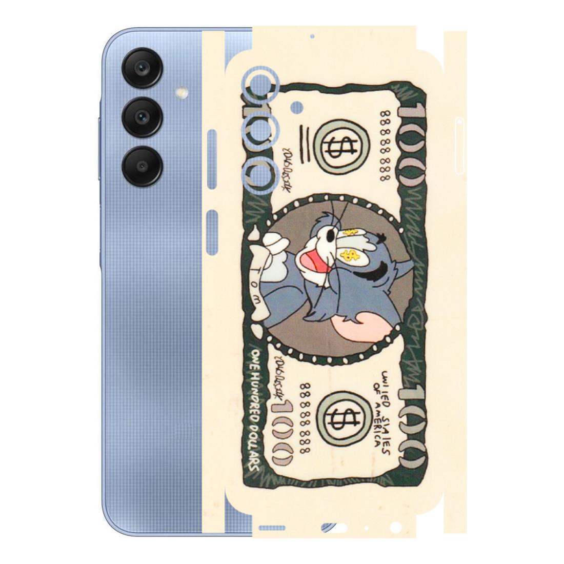 Samsung A/S Series Phone Skins (All Models) - One Hundred Dollar Tom - Transparent Finish (T-16) Samsung Galaxy A25 (5G)