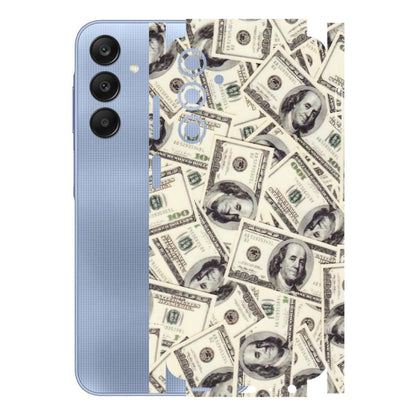 Samsung A/S Series Phone Skins (All Models) - Dollar Lover - Transparent Finish (T-17) Samsung Galaxy A25 (5G)