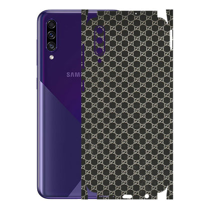Samsung A/S Series Phone Skins (All Models) - Black G Print - 3D Embossed Finish (L-109) Samsung Galaxy A30s