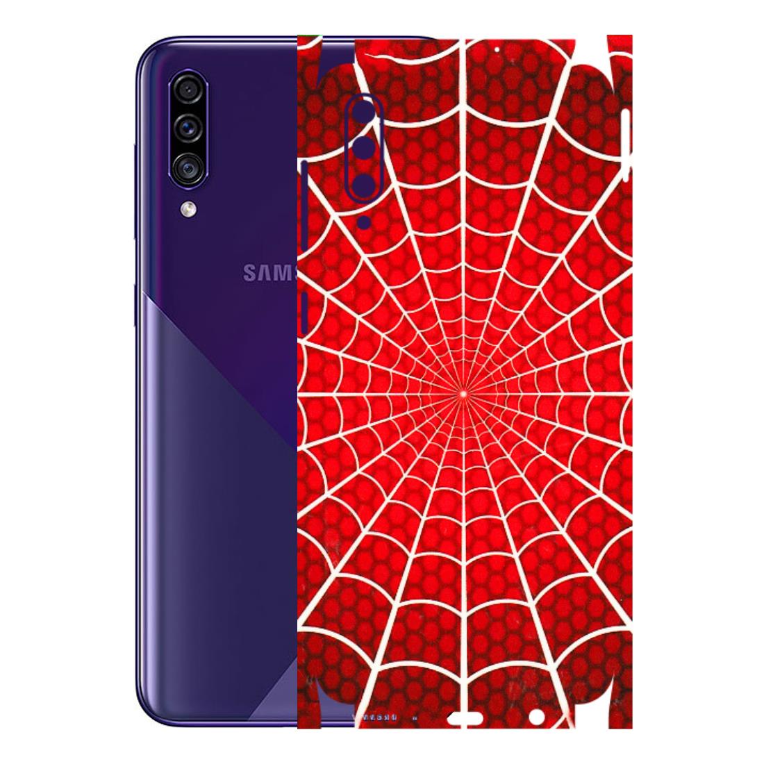 Samsung A/S Series Phone Skins (All Models) - Classic Spidey Web - 3D Embossed Finish (L-115) Samsung Galaxy A30s