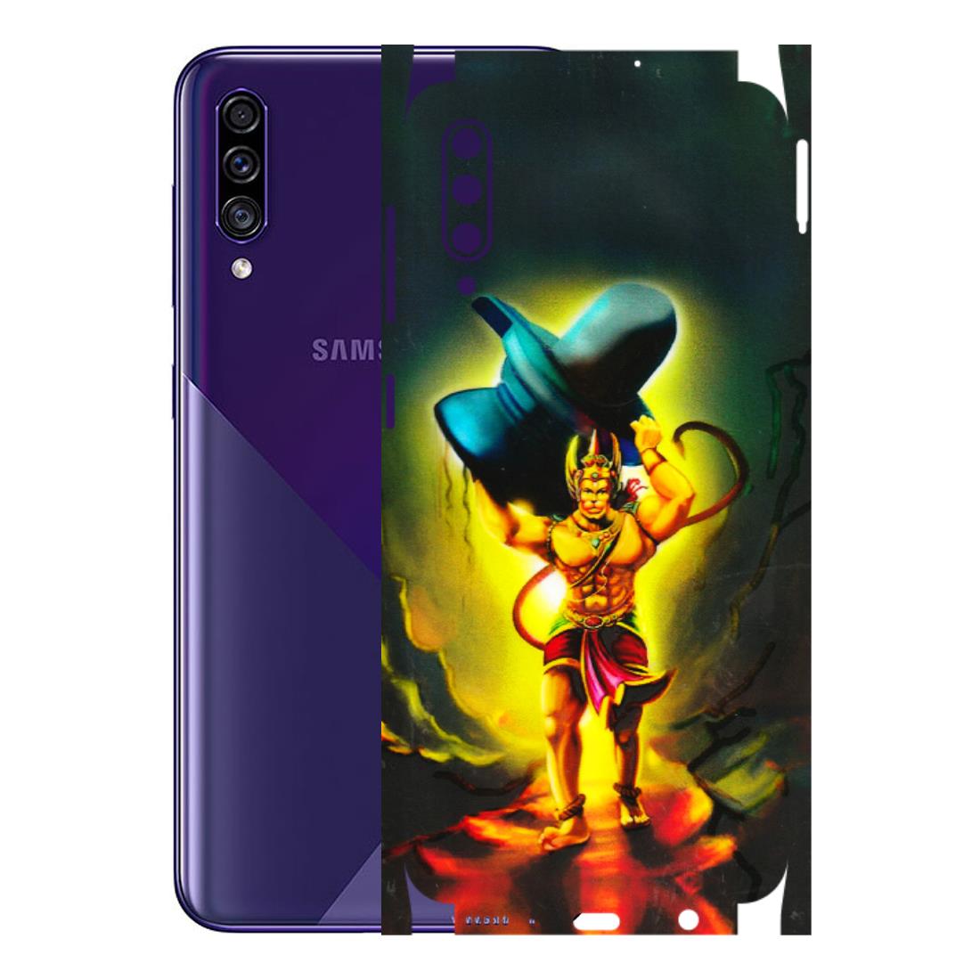 Samsung A/S Series Phone Skins (All Models) - Hanuman Ji - 3D Embossed Finish (L-128) Samsung Galaxy A30s
