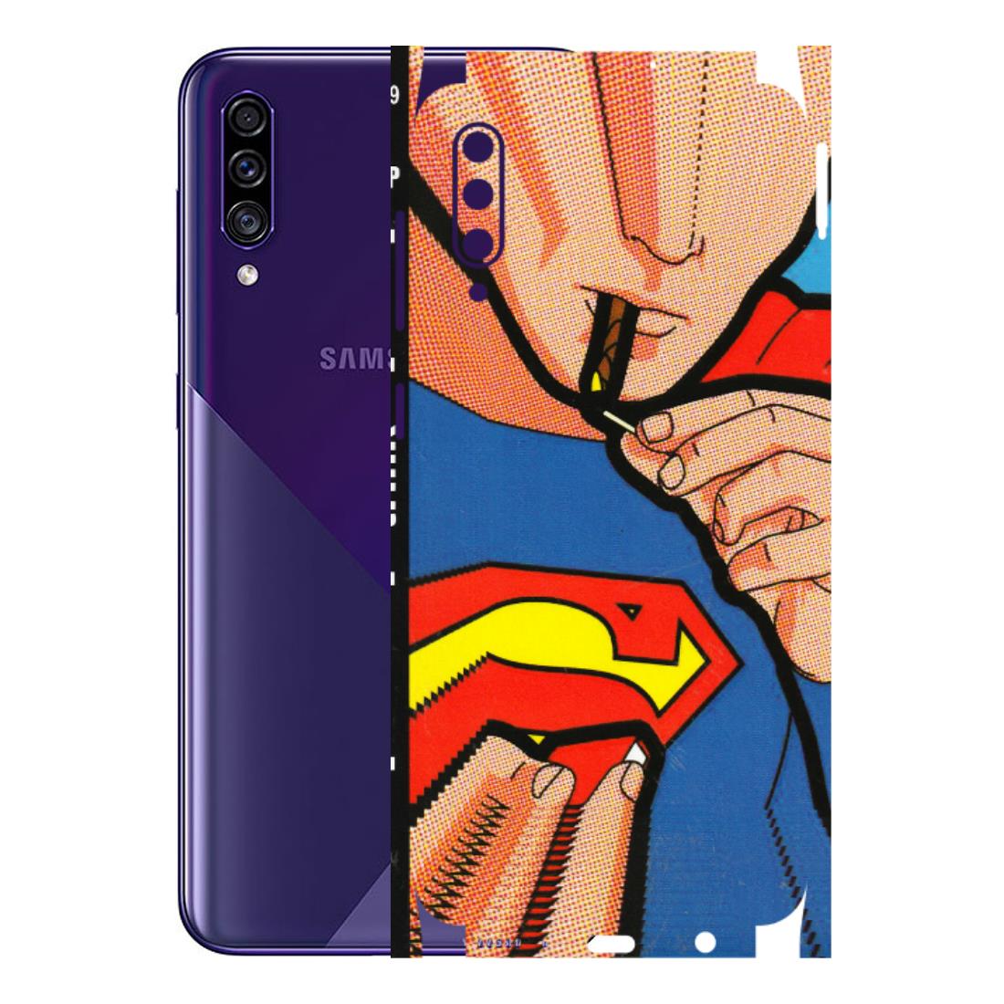 Samsung A/S Series Phone Skins (All Models) - Superman Sutta - 3D Embossed Finish (L-130) Samsung Galaxy A30s