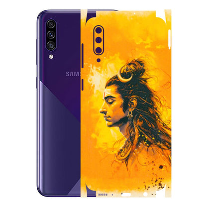 Samsung A/S Series Phone Skins (All Models) - Shiv Shakti - 3D Embossed Finish (L-14) Samsung Galaxy A30s
