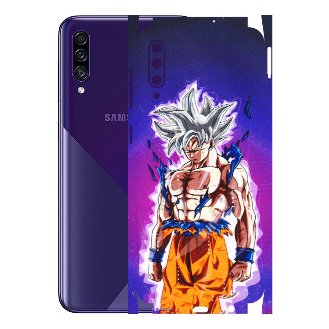 Samsung A/S Series Phone Skins (All Models) - Goku Purple Anime - 3D Embossed Finish (L-147) Samsung Galaxy A30s