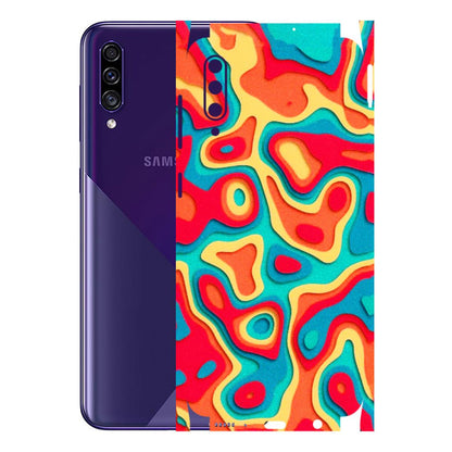 Samsung A/S Series Phone Skins (All Models) - Abstract Swirl - 3D Embossed Finish (L-150) Samsung Galaxy A30s