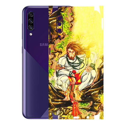 Samsung A/S Series Phone Skins (All Models) - Lord Hanuman - 3D Embossed Finish (L-152) Samsung Galaxy A30s