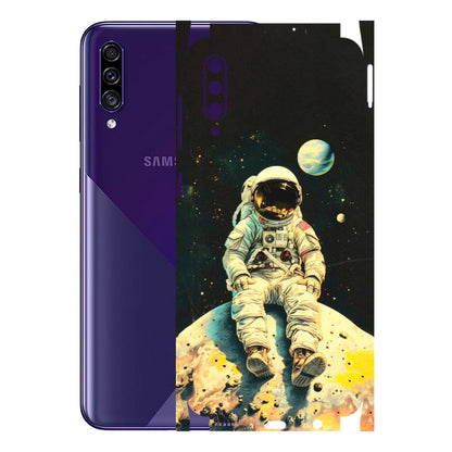 Samsung A/S Series Phone Skins (All Models) - Astronaut in Space - 3D Embossed Finish (L-16) Samsung Galaxy A30s