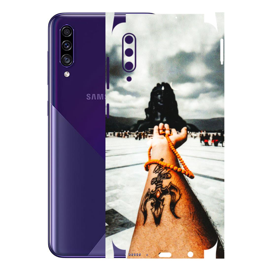 Samsung A/S Series Phone Skins (All Models) - Jai Adiyogi Mahakaal - 3D Embossed Finish (L-164) Samsung Galaxy A30s