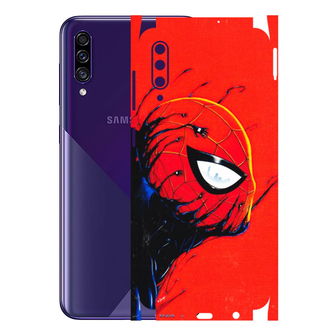 Samsung A/S Series Phone Skins (All Models) - Spiderman Face Venom - 3D Embossed Finish (L-165) Samsung Galaxy A30s