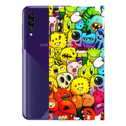 Samsung A/S Series Phone Skins (All Models) - Angry Funkies - 3D Embossed Finish (L-169) Samsung Galaxy A30s