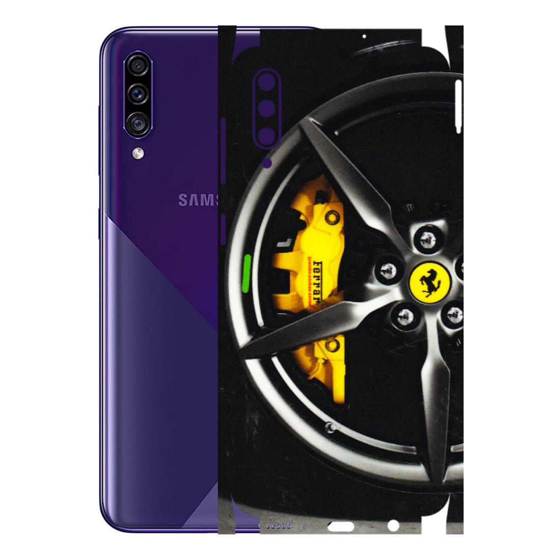 Samsung A/S Series Phone Skins (All Models) - Ferrari Wheel Alloy - 3D Embossed Finish (L-173) Samsung Galaxy A30s