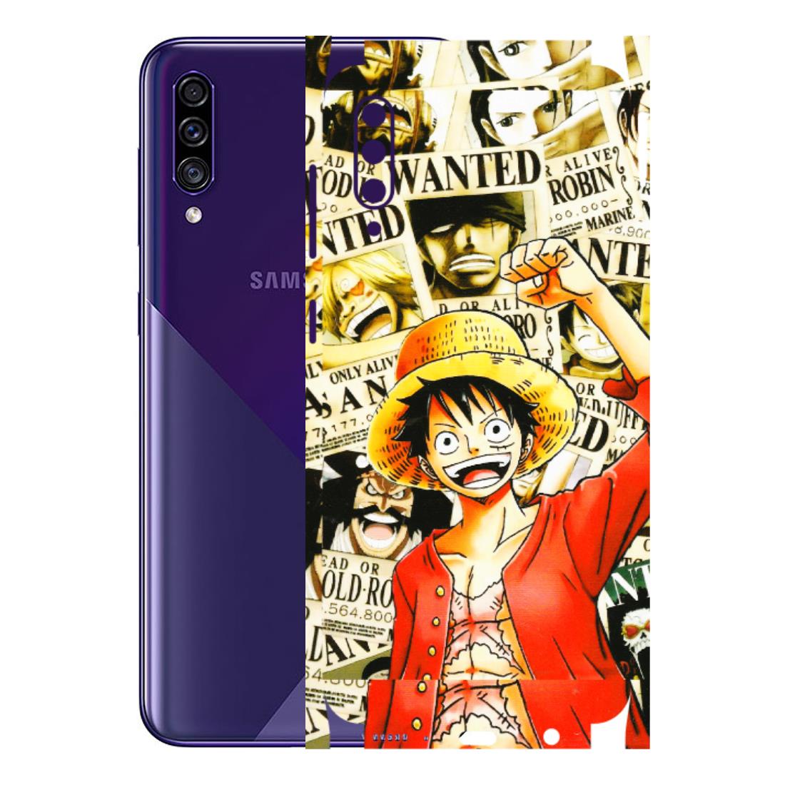 Samsung A/S Series Phone Skins (All Models) - Luffy Anime - 3D Embossed Finish (L-177) Samsung Galaxy A30s