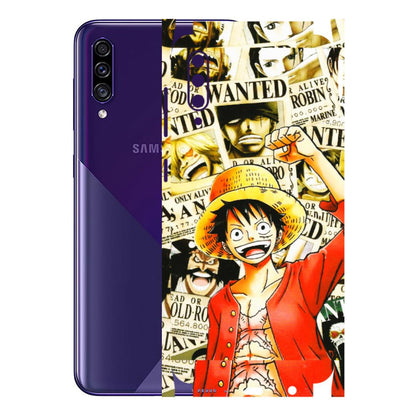 Samsung A/S Series Phone Skins (All Models) - Luffy Anime - 3D Embossed Finish (L-177) Samsung Galaxy A30s