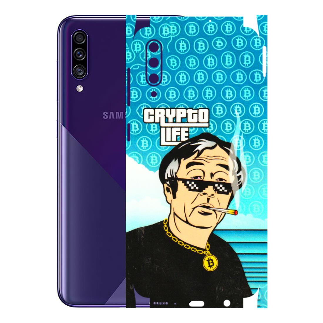 Samsung A/S Series Phone Skins (All Models) - Crypto Thug Life - 3D Embossed Finish (L-179) Samsung Galaxy A30s